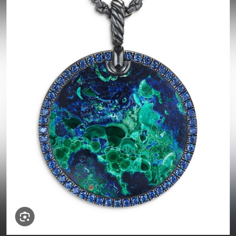 David Yurman Azurite Pendant